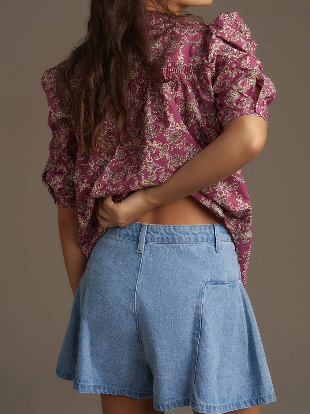 Anthropologie Mable Pintuck Denim Shorts
Size XS - Picture 4 of 4
